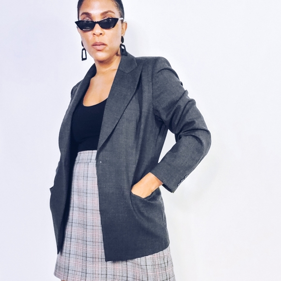 Vintage Wool Blazer - Picture 2 of 8